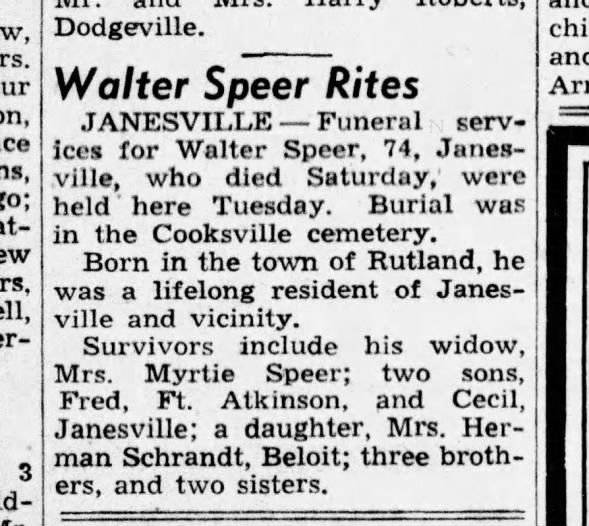 Clipping from Wisconsin State Journal